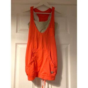 Adidas by Stella McCartney Women's Orange Tank Top with Bra 34